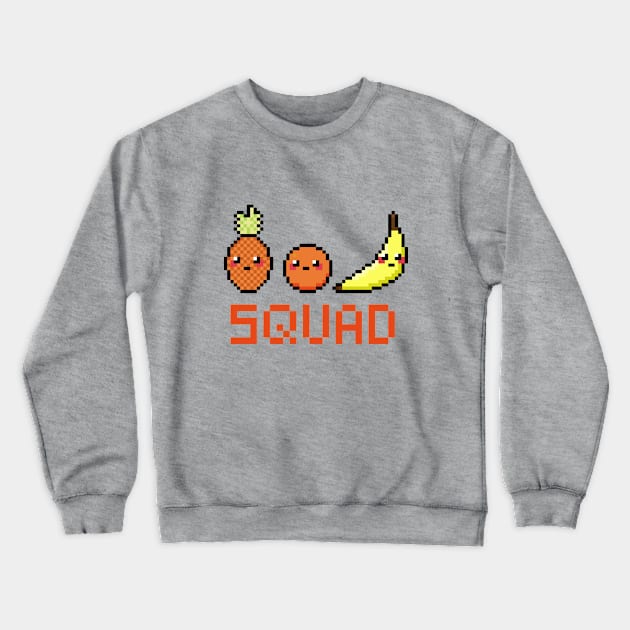Cute squad pixel art Crewneck Sweatshirt by J0k3rx3